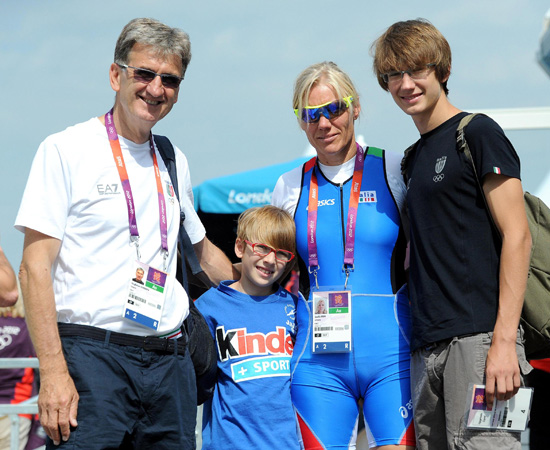 josefa-idem-famiglia-londra-2012-olimpiadi