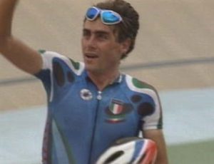Silvio Martinello, oro nella corsa a punti ad Atlanta '96
