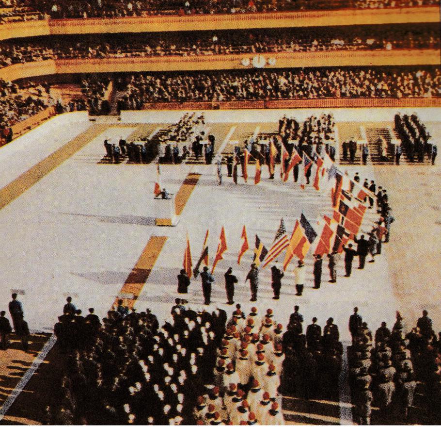 Le Olimpiadi invernali 1956, disputate a Cortina d'Ampezzo
