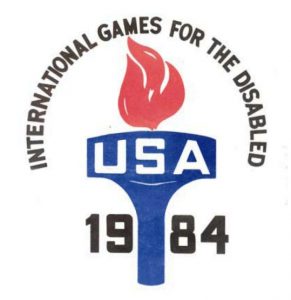 Il simbolo delle Paralimpiadi 1984 (Fonte BRZ Comunicação)