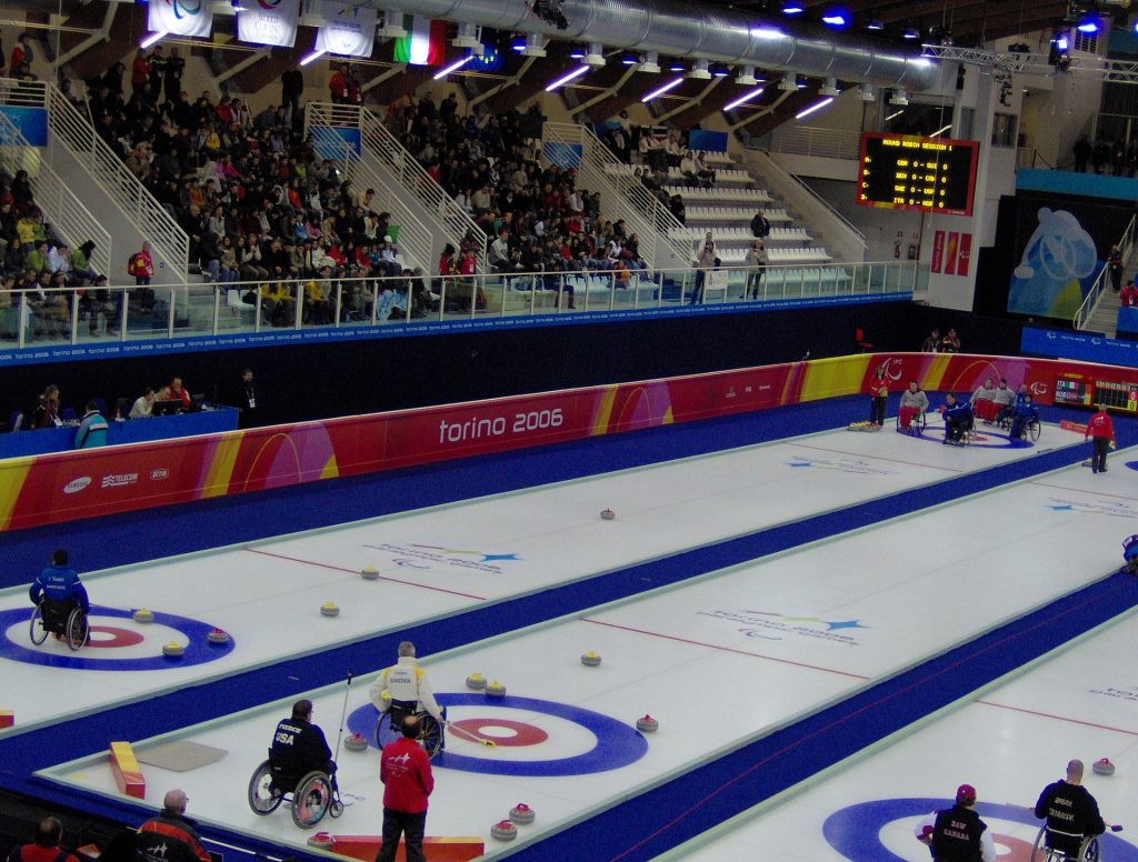 Curling in carrozzina alle Paralimpiadi invernali