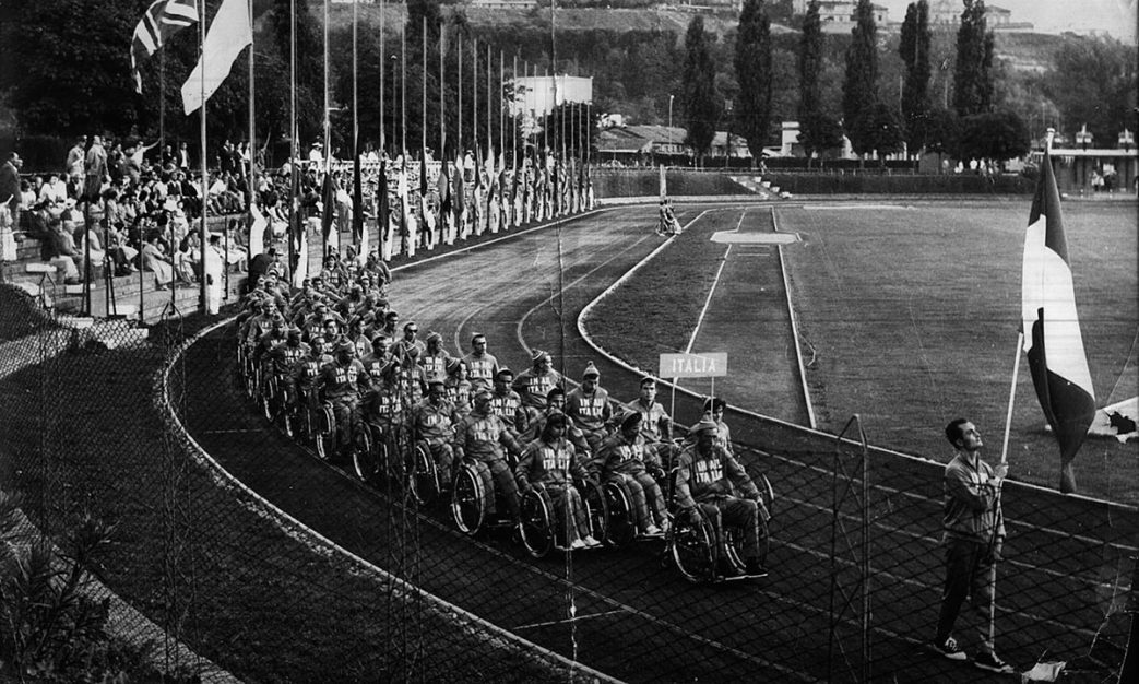 Maria Scutti alle Paralimpiadi di Roma 1960
