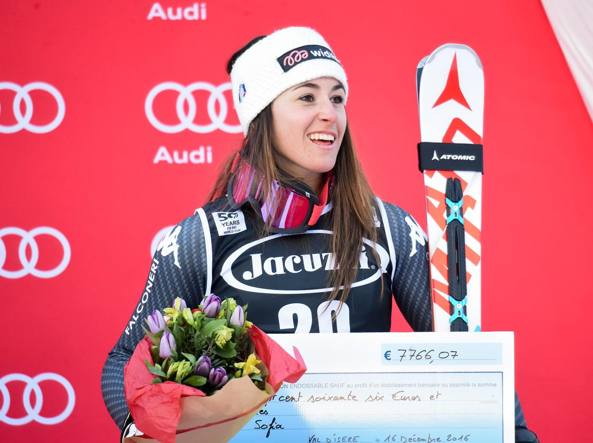 Mondiali sci alpino: niente podio per Sofia Goggia