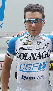 Domenico Pozzovivo al Giro d'Italia 2017