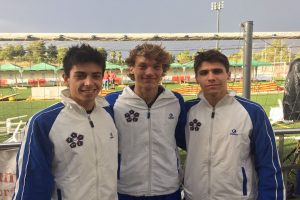 squadra maschile bronzo pentathlon europei juniores 2017 italia daniele colasanti giorgio malan gianluca micozzi nazionale maschile italiana
