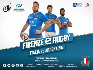 Il manifesto ufficiale di Italia-Argentina, il secondo Cariparma Test Match 