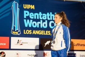 pentathlon coppa del mondo 2018 los angeles (USA) alice sotero argento world cup 2018 pentathlon moderno italia