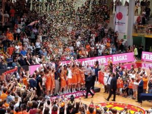 Famila Basket Schio vince il suo nono scudetto FONTE ECOVICENTINO.IT