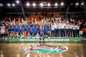 Italbasket, femminile U16 vince l'Europeo