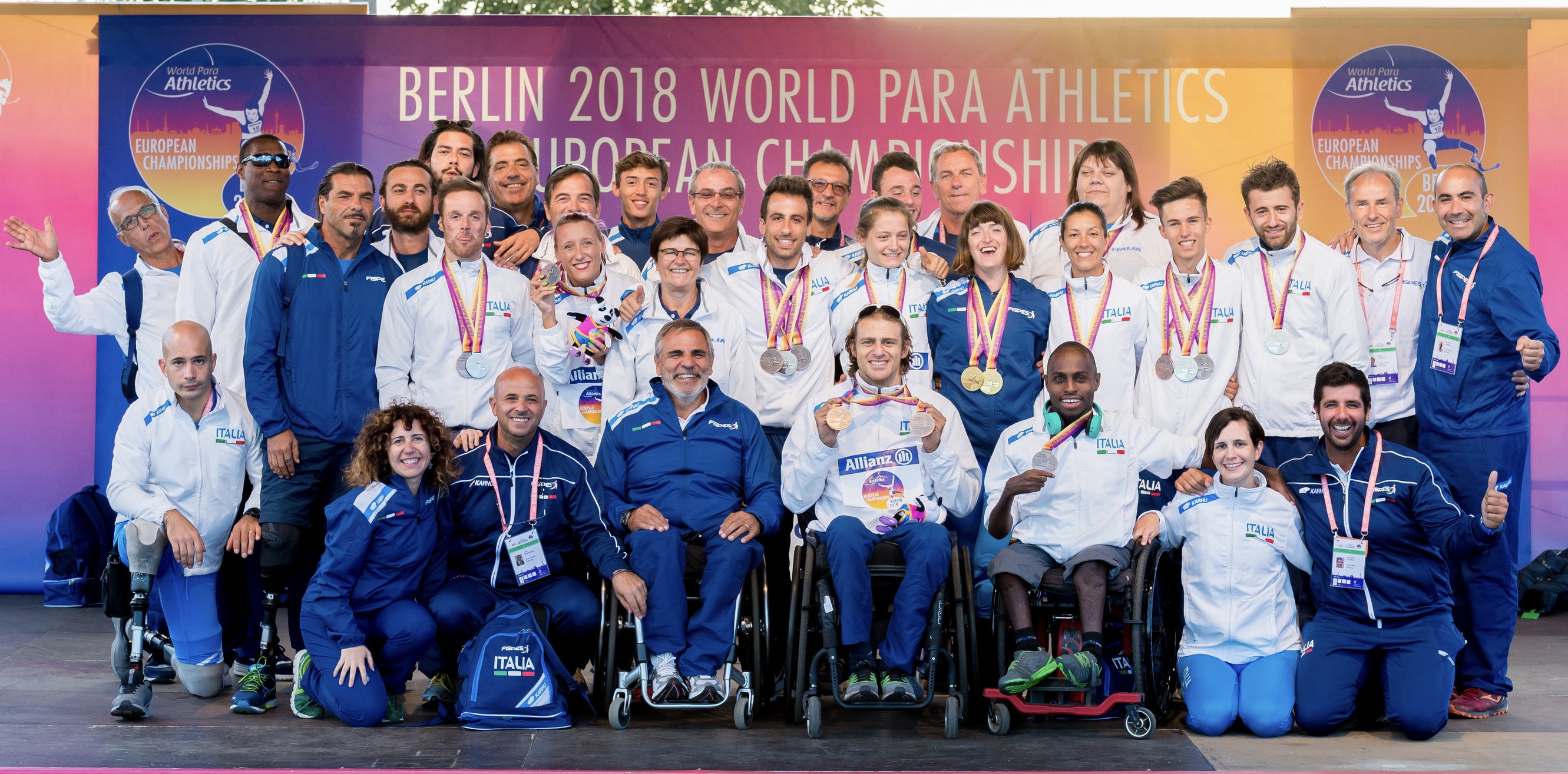 Squadra atletica leggera paralimpica (photo credit: fispes.it)