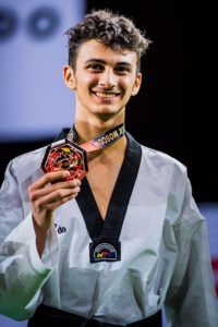 taekwondo grand prix mosca 2018 vito dell'aquila bronzo italia italy categoria -58 kg maschile moscow 2018