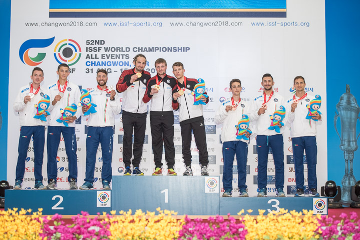 ISSF World Championship Target Sprint 2018 - Changwon, KOR - Final Target Sprint Men Team