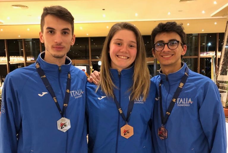 taekwondo egypt open 2019 italia simone crescenzi laura giacomini vito dell'aquila italy G2 argento bronzo hurghada