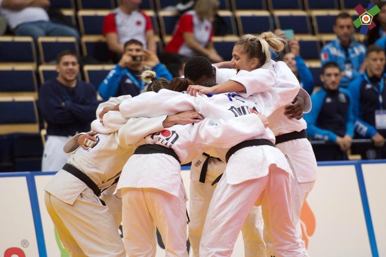 La squadra azzurra agli Europei Juniores 2019 di Judo, Vantaa (FIN)