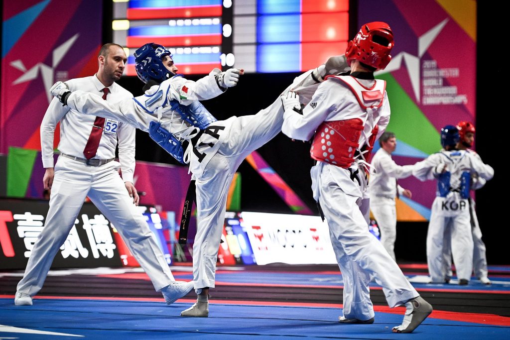 taekwondo grand prix chiba 2019 vito dell'aquila bronzo italia italy bronze categoria -58 kg giappone japan 