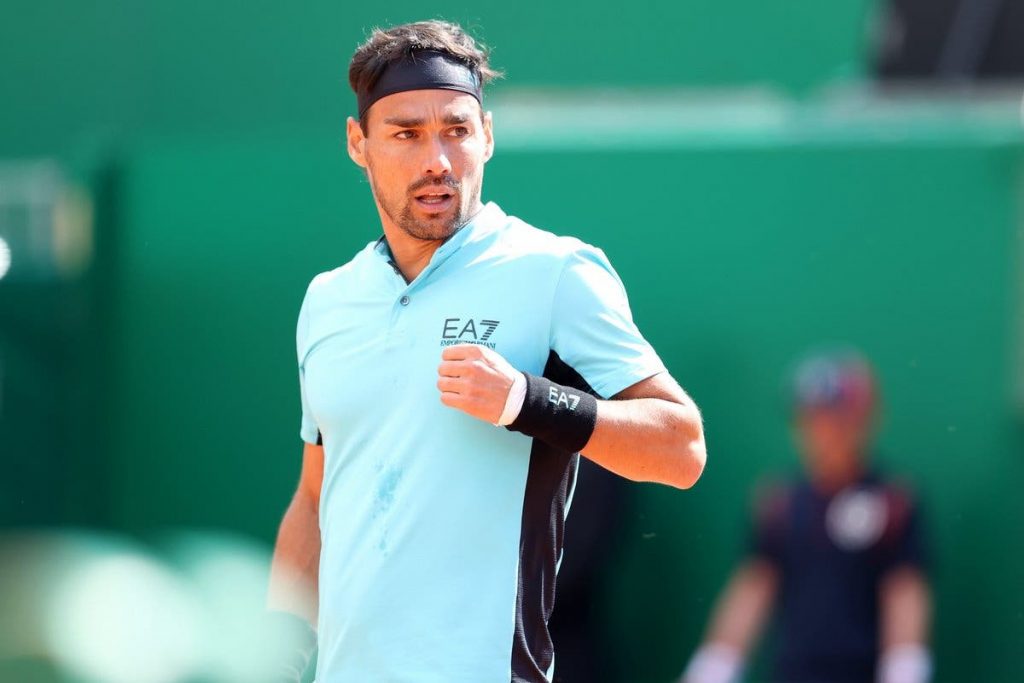 Fabio Fognini al Masters 1000 di Montecarlo