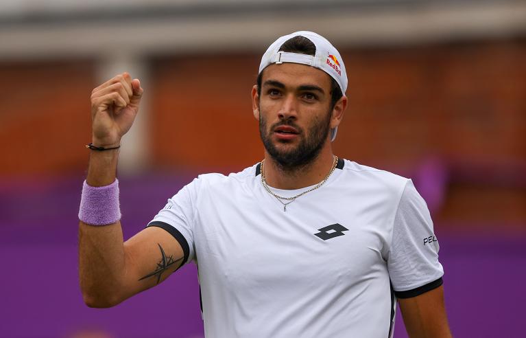 Matteo Berrettini vincente al Queen's